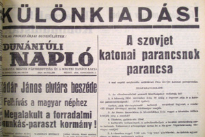 Dunántúli Napló 1956. november 5.