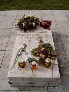 Nagy Imre síremléke a 301-es Parcellában (Forrás: Wikipédia) 