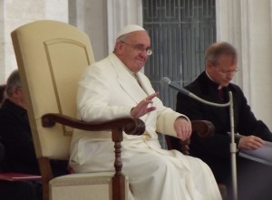 Ferenc pápa az Úr áldását kéri a világkonferencia résztvevőire, a betegekre és azok családjaira