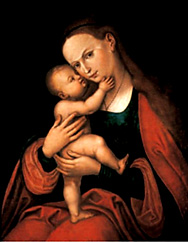 Segítő Mária kép a passaui dómból