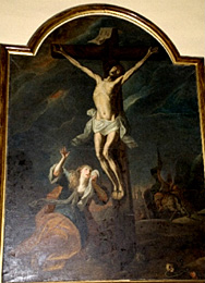 Paulus Antonius Senser: Krisztus a kereszten 1750 körül