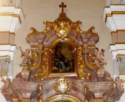 Paulus Senser: A Segítő Mária oltár felső képe