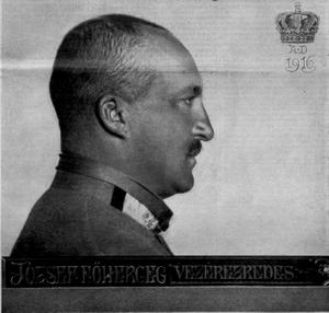 József főherceg az olasz front főparancsnoka
