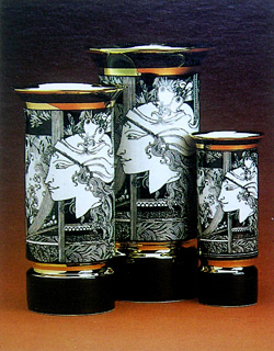 Szász Endre dekor vázák