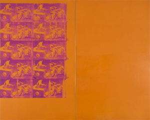 Andy Warhol: Narancssárga autóbaleset (1976)